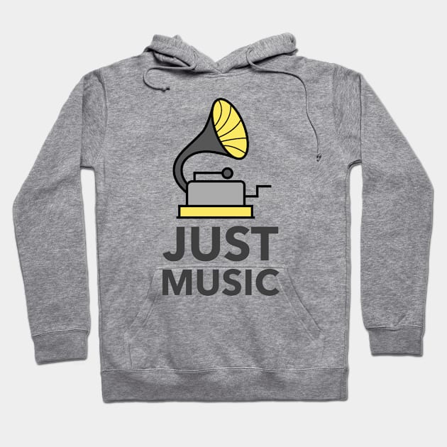 Just Music Hoodie by Jitesh Kundra